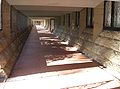 Newman College - Mannix wing walkway.JPG