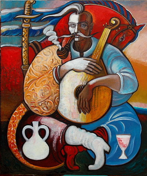 File:"Козак Мамай", Віктор Цапко, 2014 р.jpg
