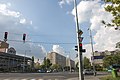 Árpád Business House in Újpest and the Rózsa Street.jpg