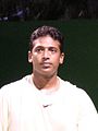 Mahesh Bhupathi 2007 Australian Open mens doubles R1 (cropped).jpg
