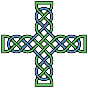 Knotwork-cross-multicolored.svg
