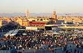 Djemaa el Fna, evening.JPG
