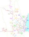 Map of Boston and Maine Railroad lines and divisions in 1923.png