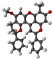 Dracorubin - 3D - Ball-and-stick Model.png