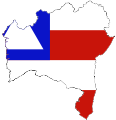 Flag in map of Bahia.svg