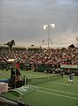 Henman v Tursunov court twilight Australian Open 2006.JPG